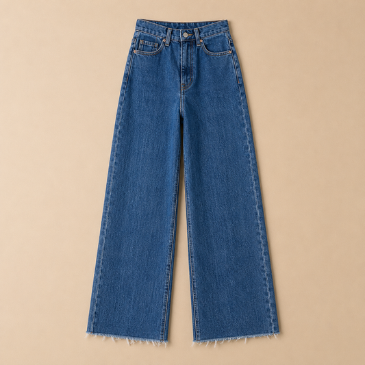Relaxed Wide-Leg Jeans