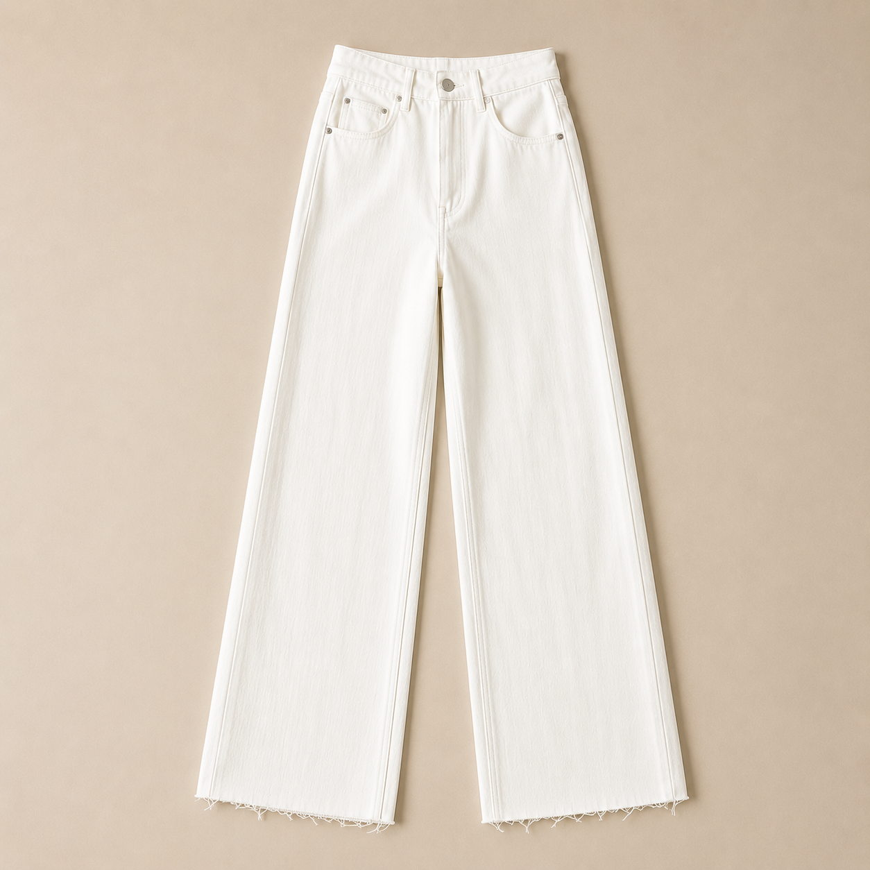Entspannte Weite-Bein-Jeans