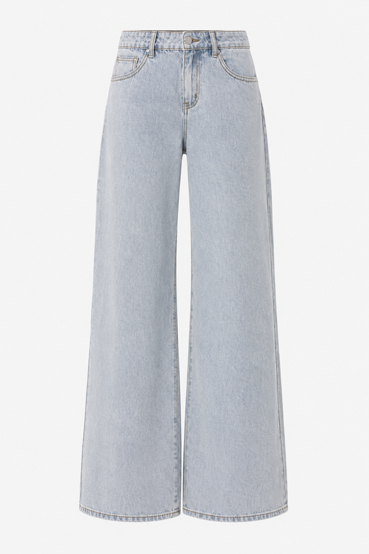 Bow Detail Flare Jeans