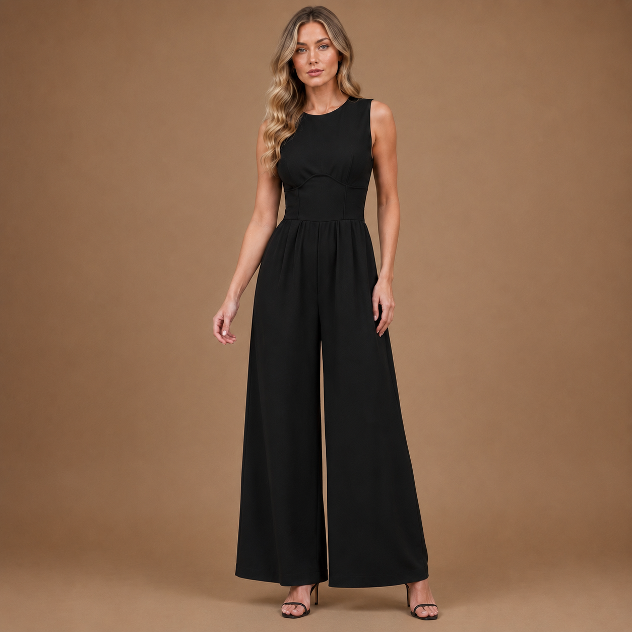 Klassischer Overall mit weitem Bein