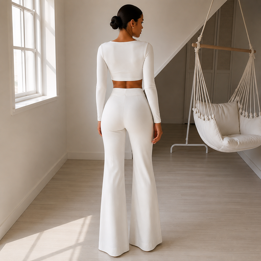 Tailored Palazzo Trousers