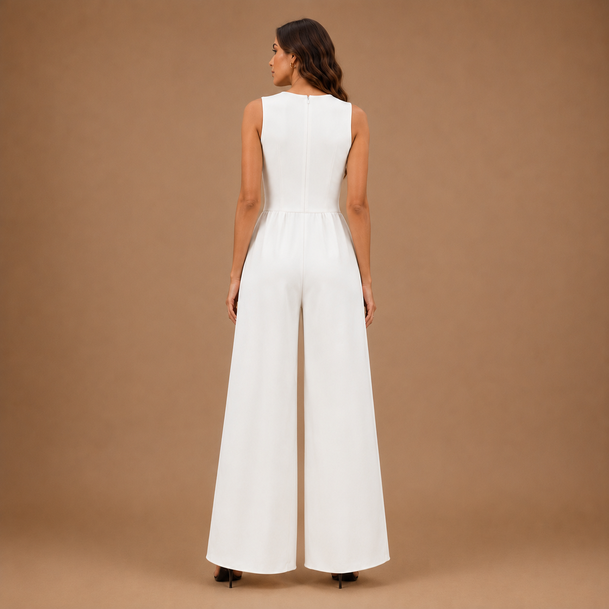 Klassischer Overall mit weitem Bein