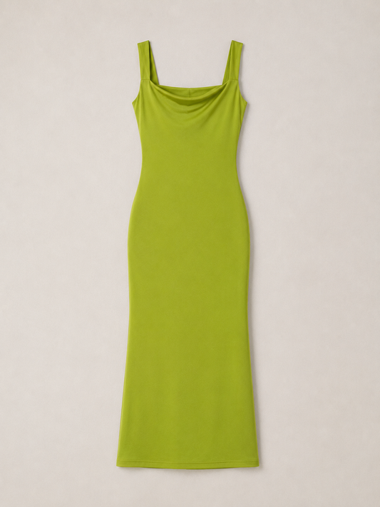 Maxikleid mit offenem Rücken