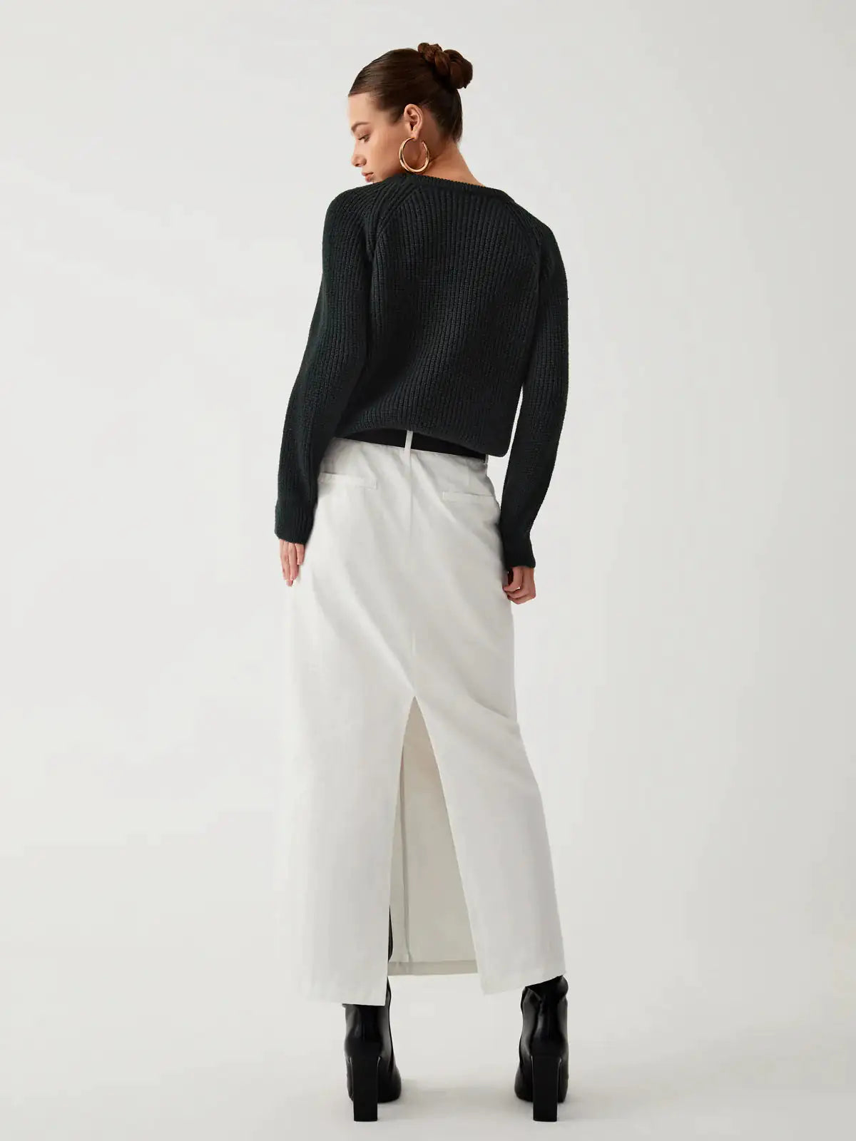 Pullover mit offener Schulter